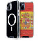 Spain Flag Dark Wood iPhone 15 Plus MagSafe Case